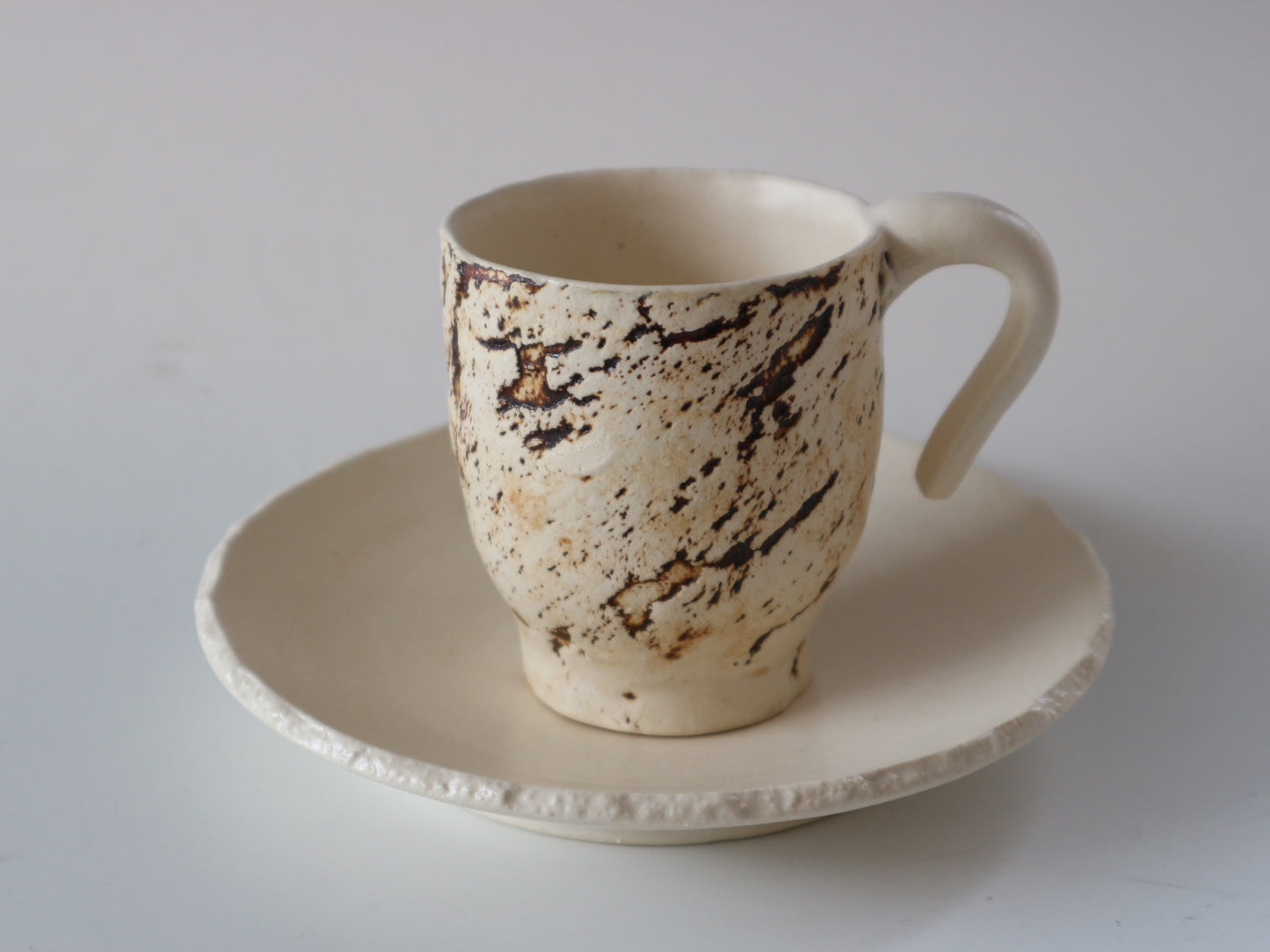 Demitasse Cup & Saucer (White)