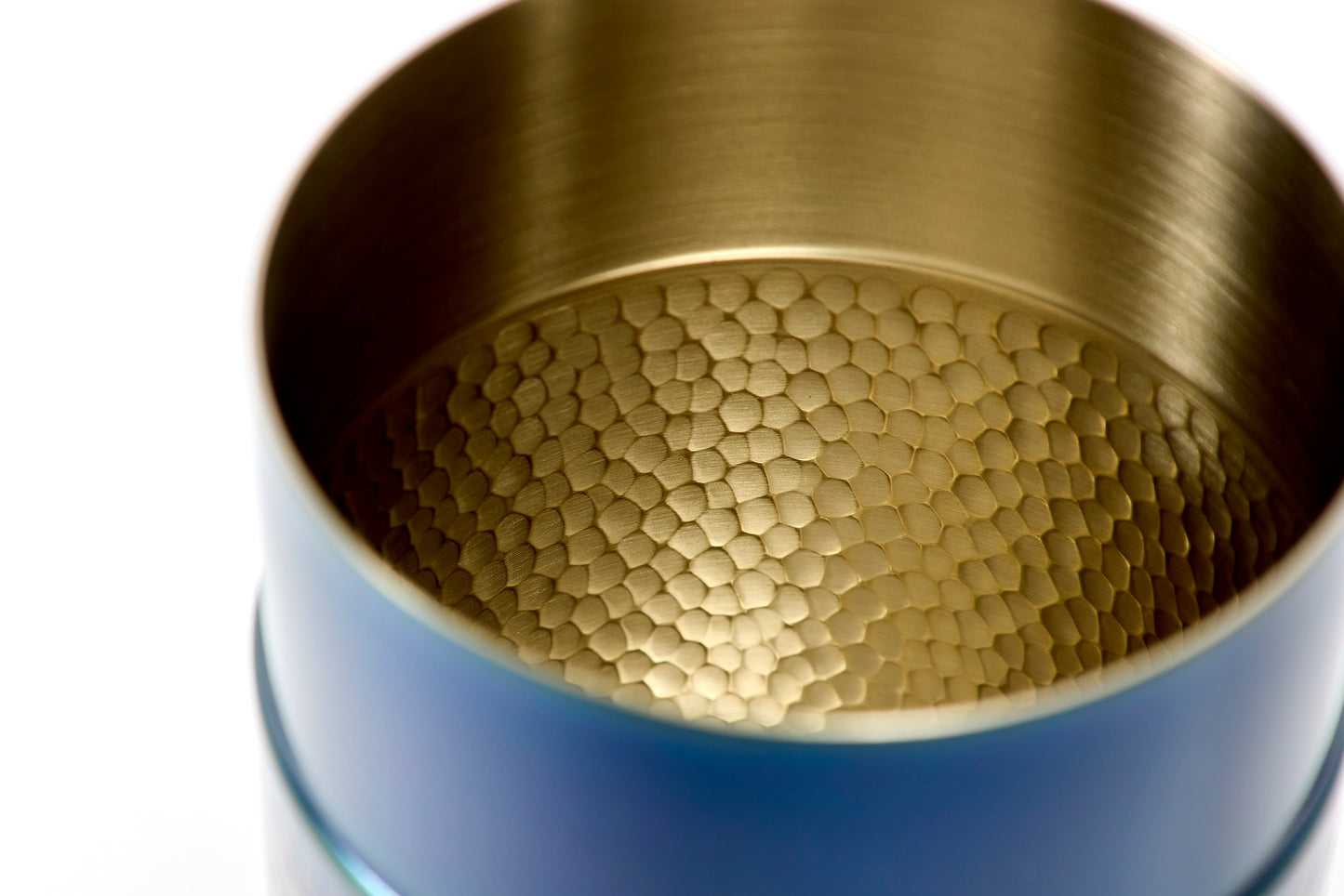 Hammered Pure Copper Tea Canister – Medium (150g)