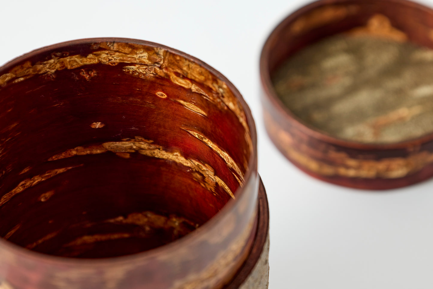 Tea Canister Frosted Decor (Small)