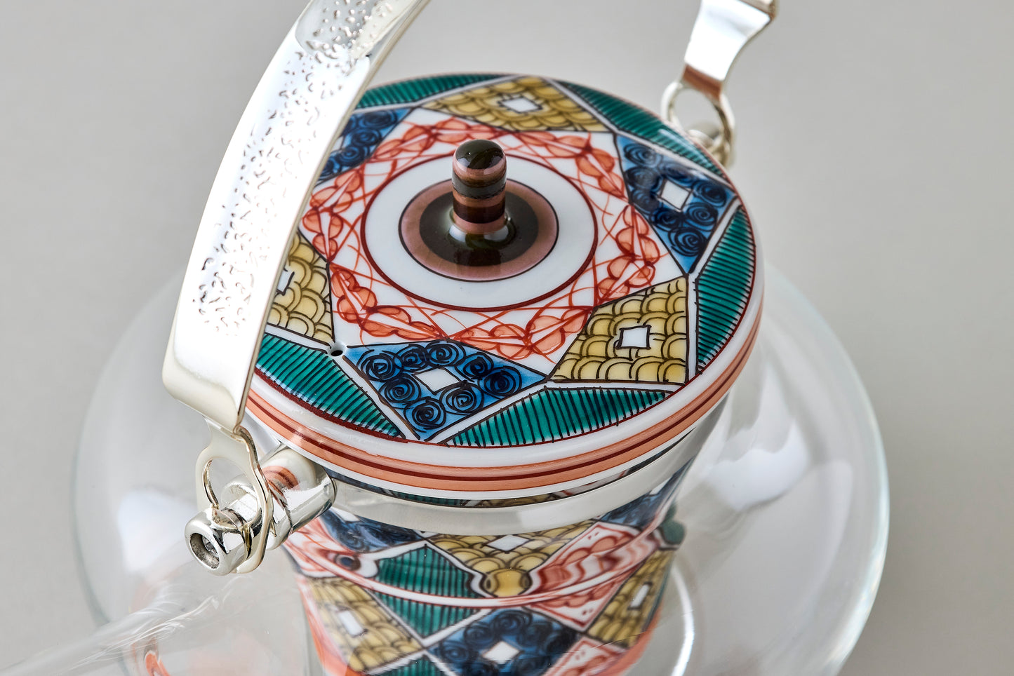 Kutani Chiroli - Ko-Kutani Diamond Motif