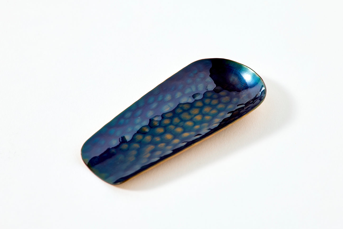 Hammered Pure Copper Tea Scoop