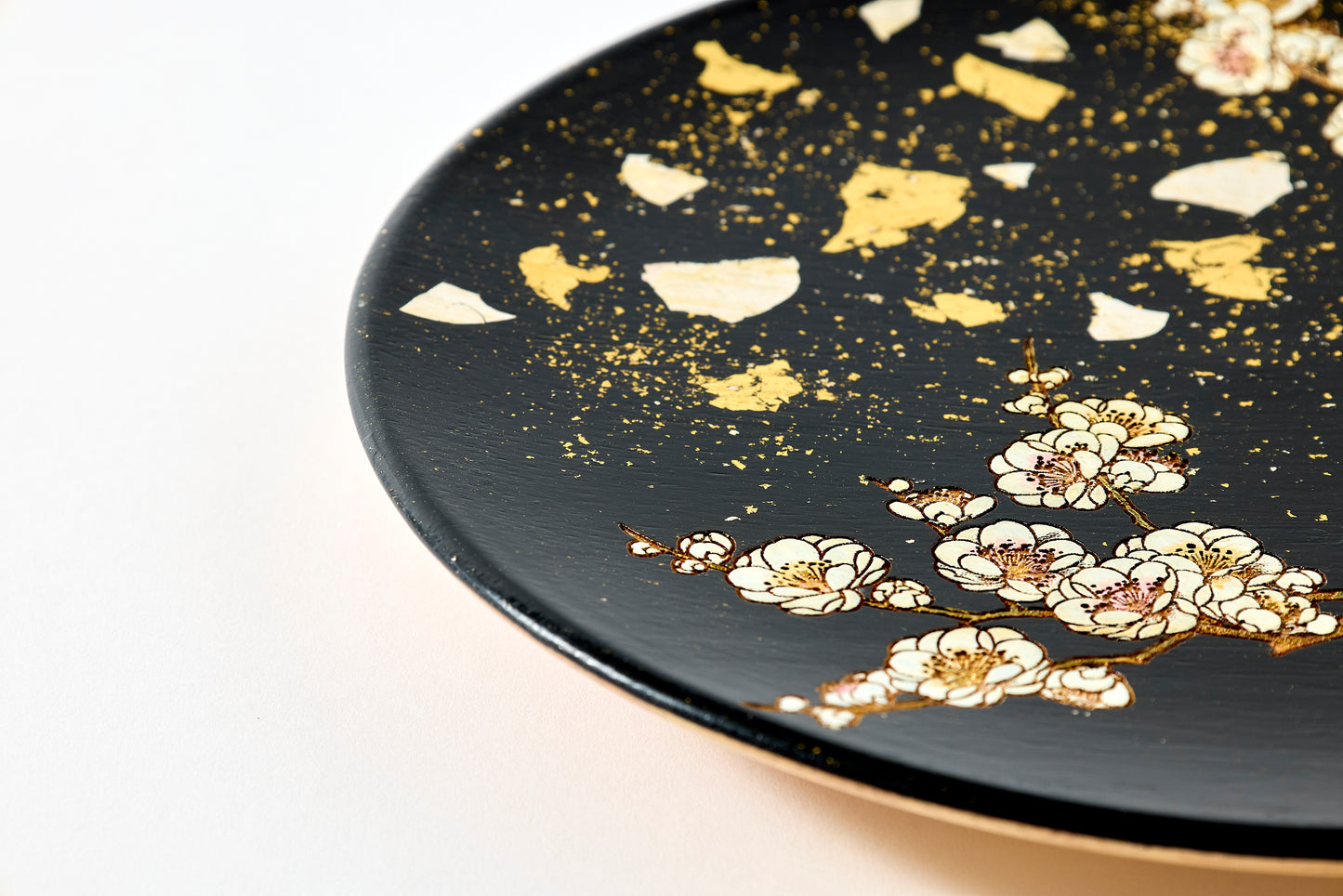 Decorative Plate – White Plum