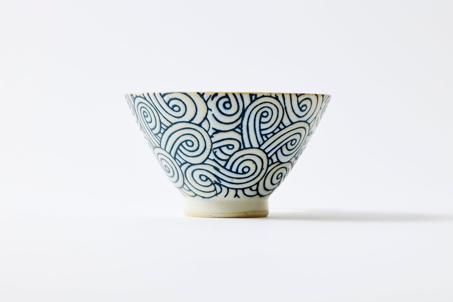 Inban UZUSHIO Rice Bowl Hasami Porcelain