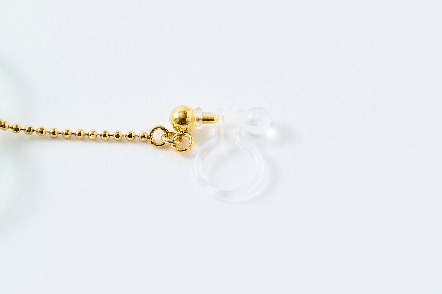 Hana Wind Chime | Non-Pierced Earrings (Resin) - Canola Yellow