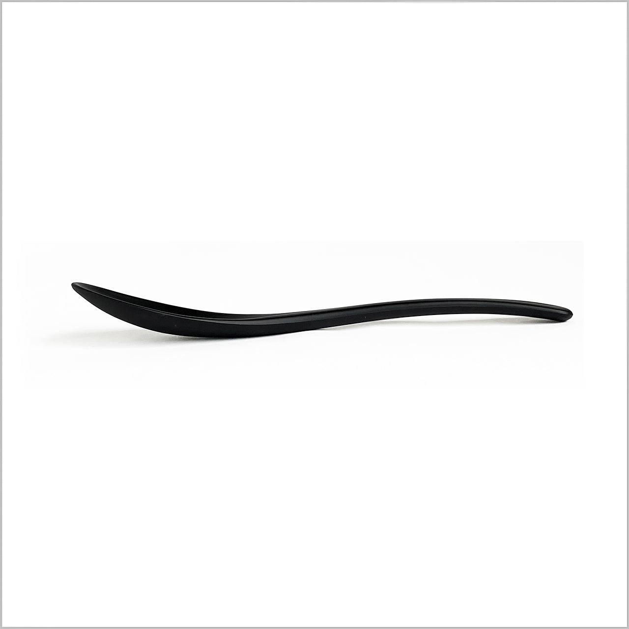 wave spoon / matte black