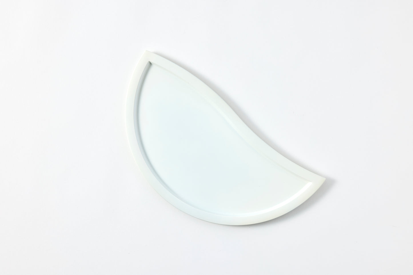 couple plate / matte white