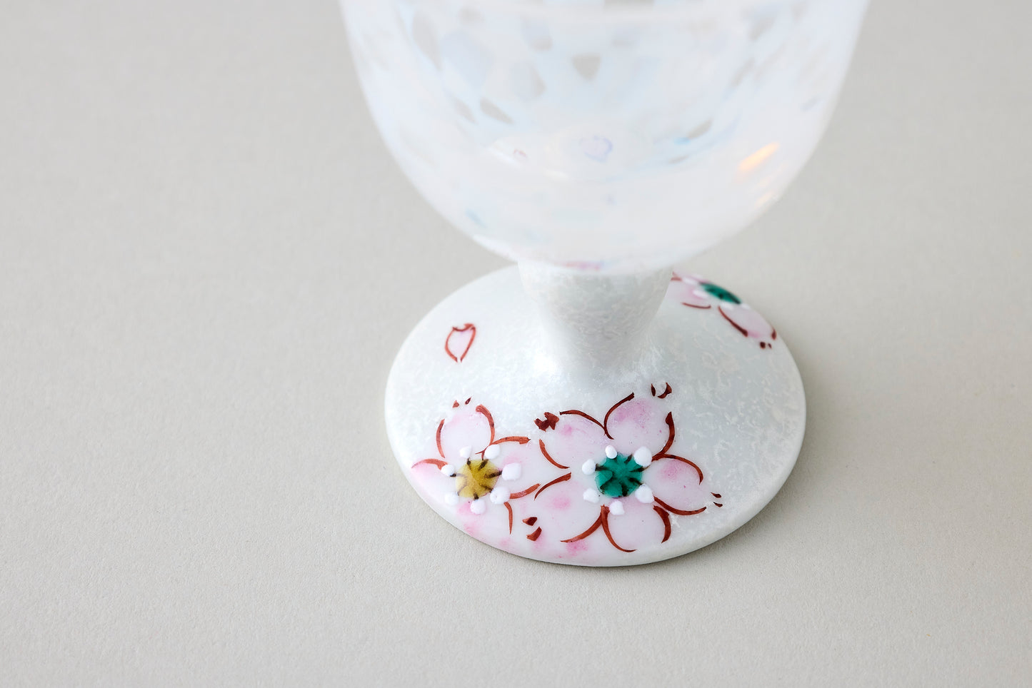 Cold Sake Glass (Opal) - Sakura Moif Silver