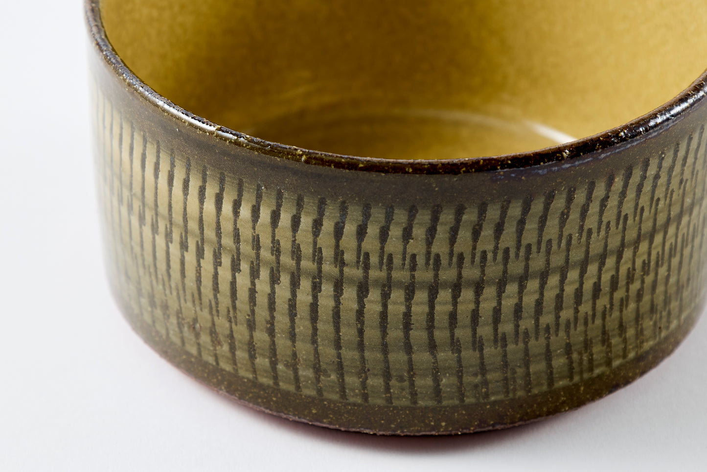 FD Yellow Glaze Tobikanna Soup Mug Hasami Porcelain