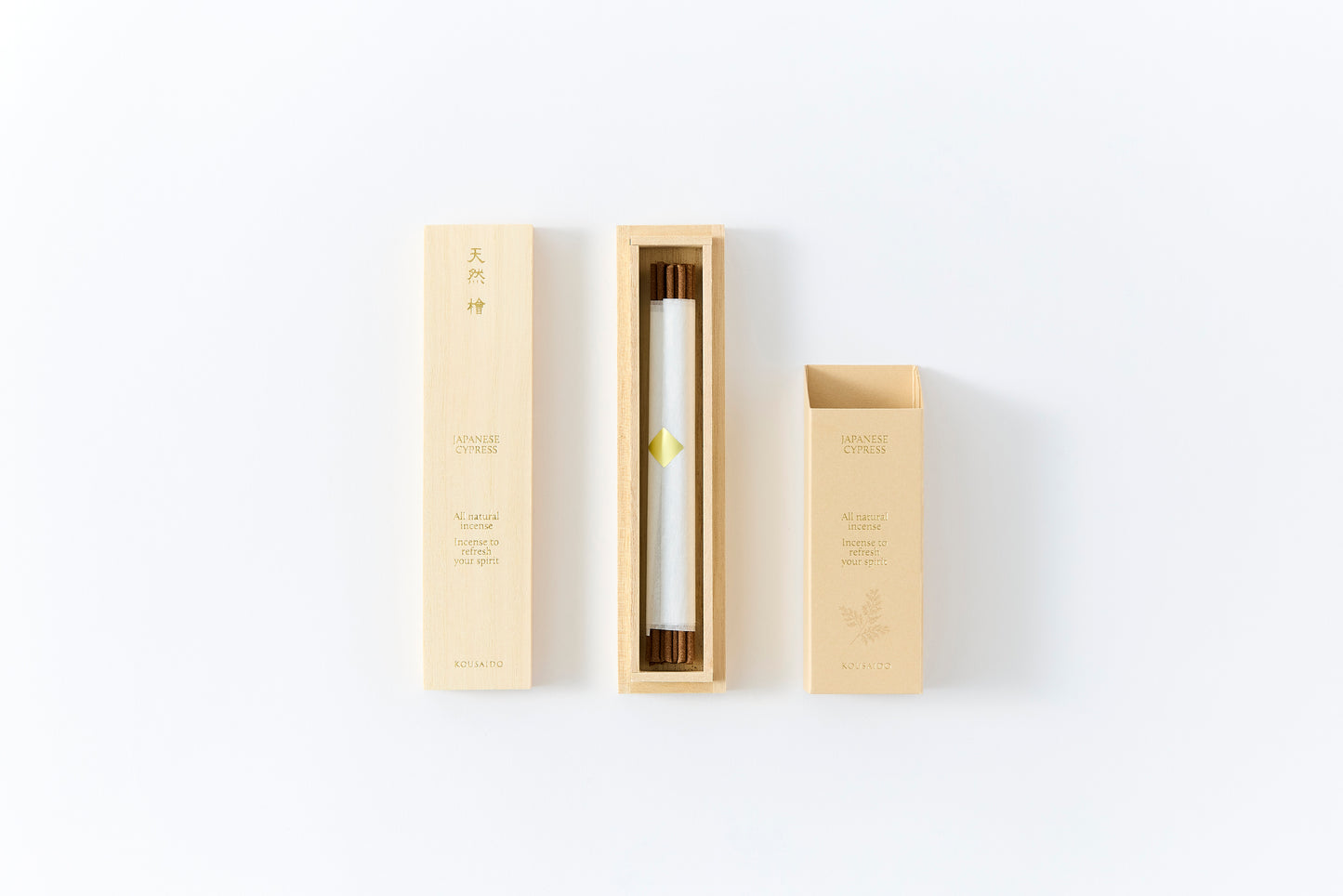 Natural Premium Incense – JAPANESE CYPRESS