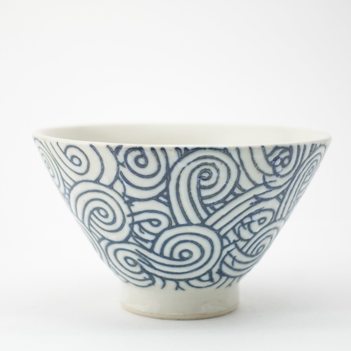 Inban UZUSHIO Rice Bowl Hasami Porcelain
