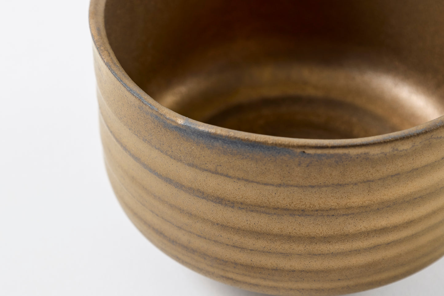 FD Gold Mud Glaze Nodate Matcha Bowl Hasami Porcelain