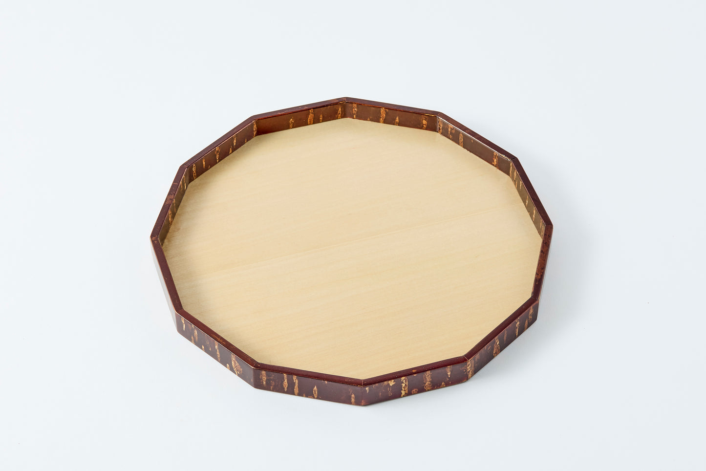 12-Sided Tray (Large) – Maple Wood