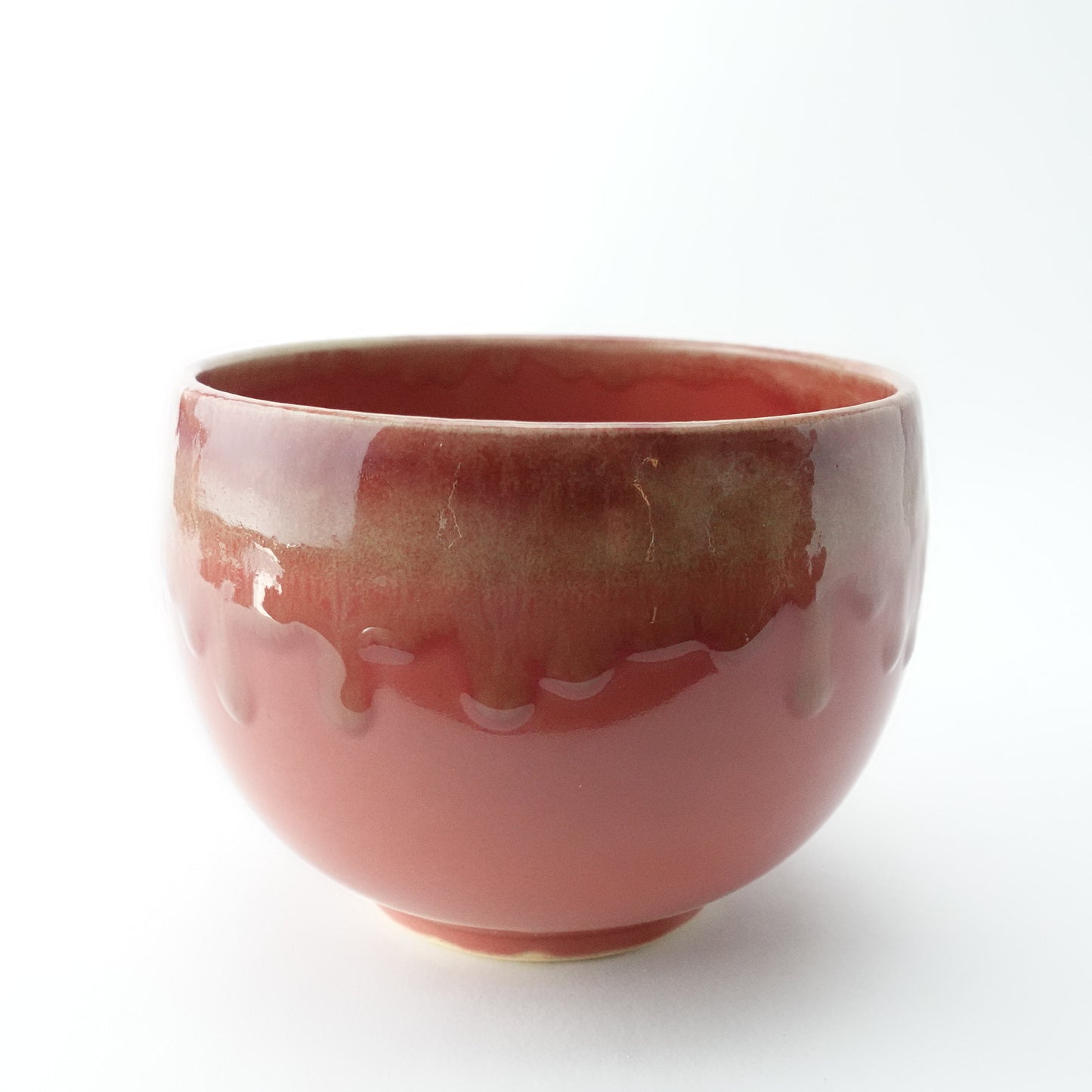Edge Glaze BrushRound Bowl Matcha Bowl Hasami Porcelain