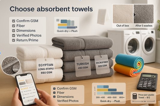 How to Buy the Best Bath Towels on Amazon: A Complete Guide