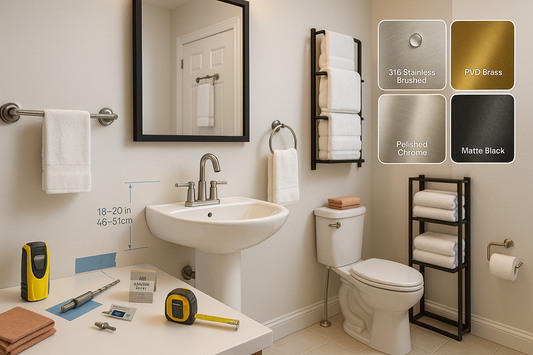 The Complete Guide to Choosing and Installing Hand Towel Holders