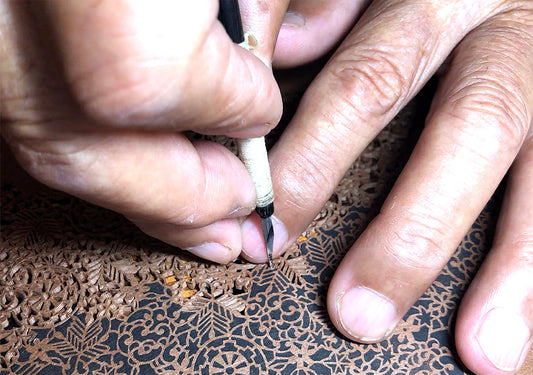 OKOSHI-KATAGAMI: Wholesale Hand-Carved Ise-Katagami by Okoshi Katagami Shoten