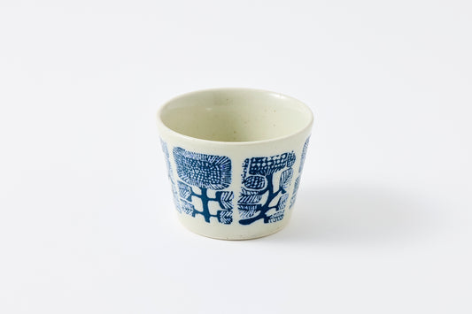 Inban AZTECA Sobachoko Cup Hasami Porcelain