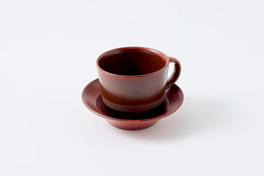 Akatsuki Cup & Saucer Hasami Porcelain