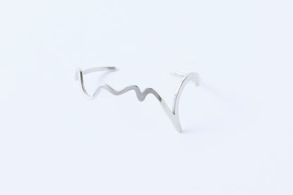 Kokoro Bangle Small Silver