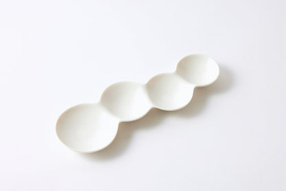 savone Divided Plate 4-Section Dish