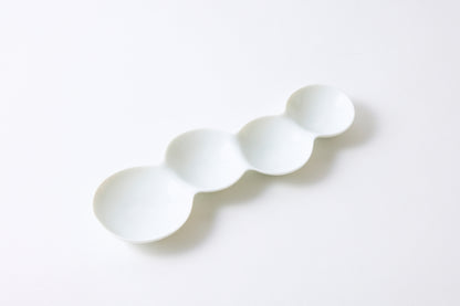 savone Divided Plate 4-Section Dish