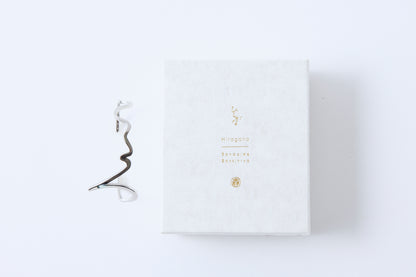Kokoro Bangle Small Silver