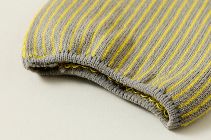 TWO-TONE RIBBED