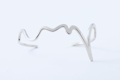 Kokoro Bangle Small Silver