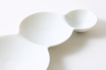 savone Divided Plate 3-section Dish