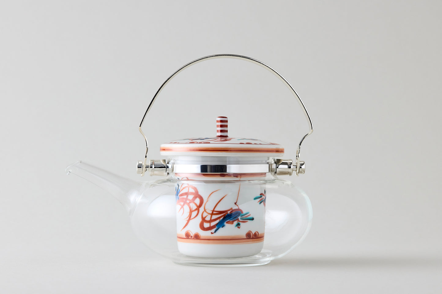 Kutani Chirori - Akae Bird Motif