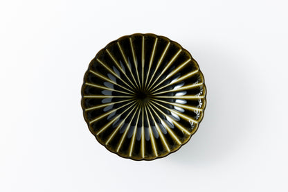 Deep Round Bowl Rikyu Green Large