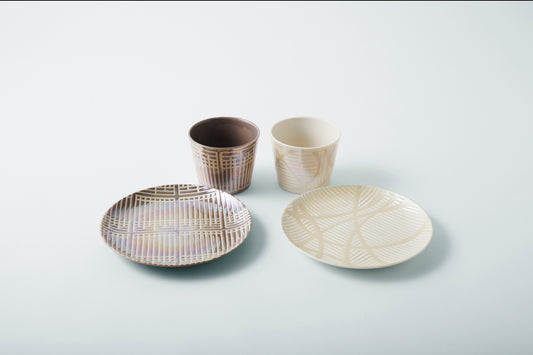 Syoji Cup & Plate Set