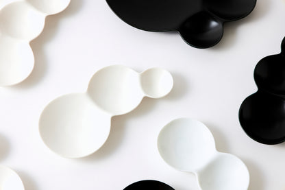 savone Divided Plate 3-section Dish