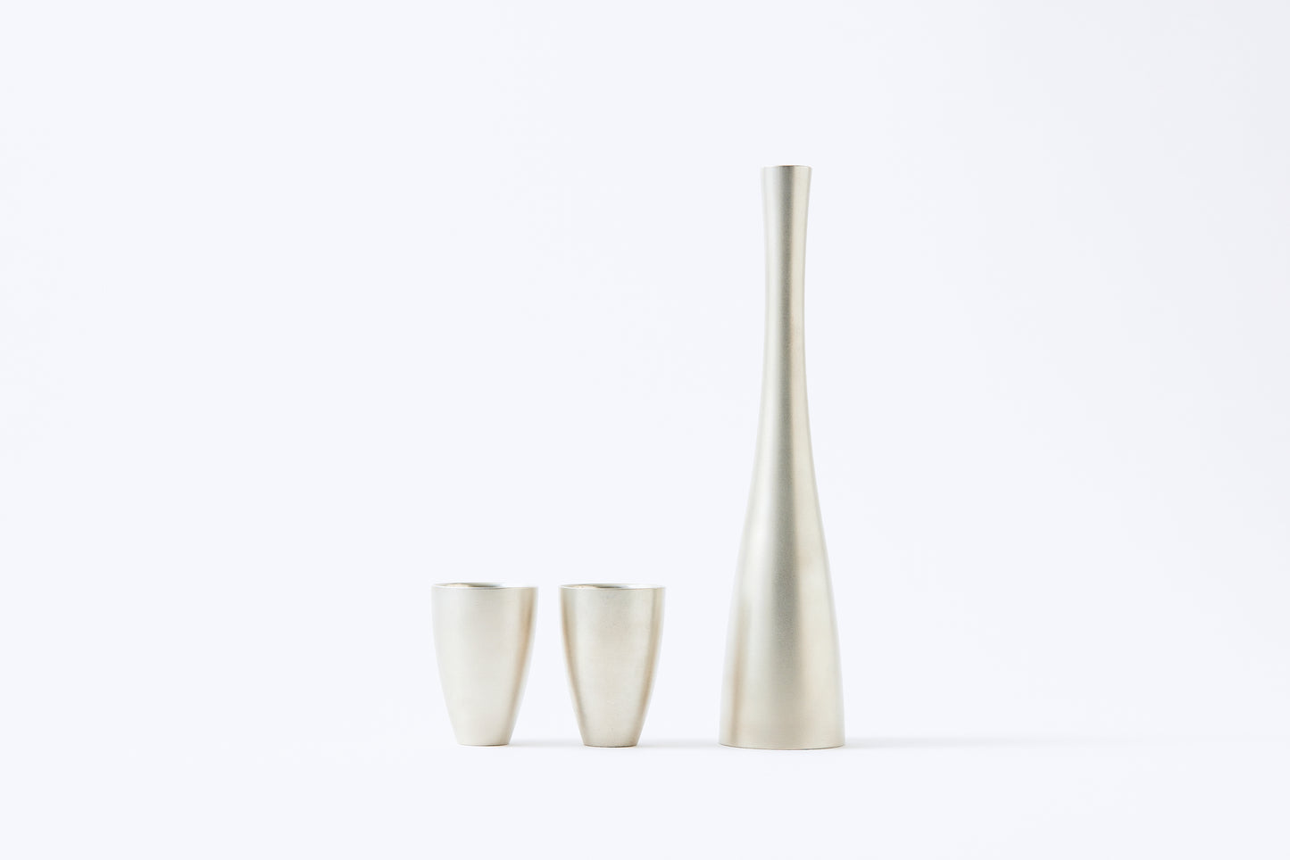 gekka Tin Sake Bottle Set (For Chilled Sake)