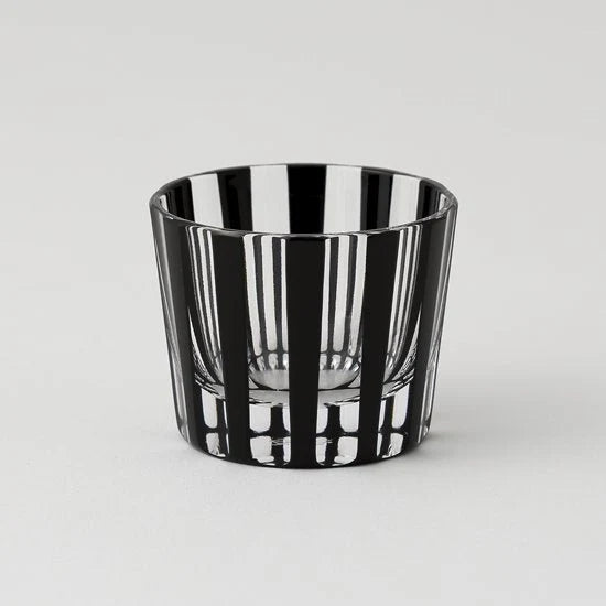 Edokiriko Stripe Japanese Sake Glass