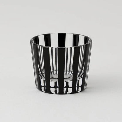 Edokiriko Stripe Japanese Sake Glass