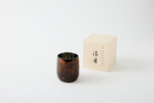 SHIMA Daruma Cup Black Sandalwood