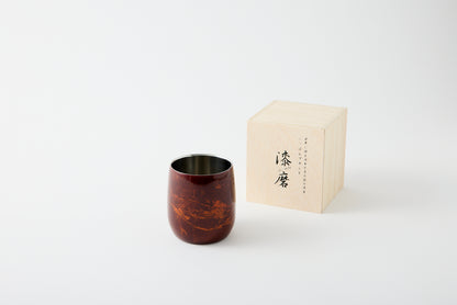 SHIMA Daruma Cup Red Sandalwood