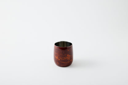 SHIMA Daruma Cup Red Sandalwood