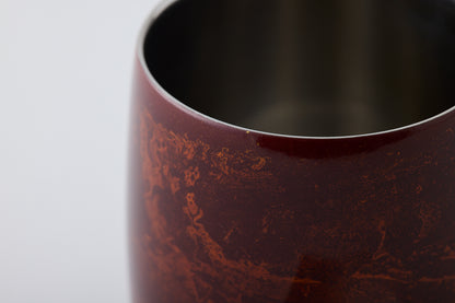 SHIMA Daruma Cup Red Sandalwood