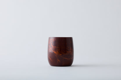 SHIMA Daruma Cup Red Sandalwood