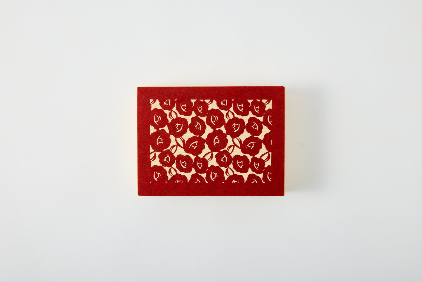 Stationery Box Ise Katagami [Camellia]