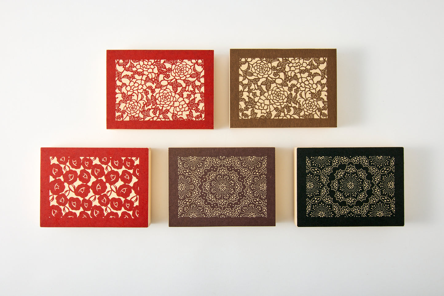 Stationery Box Ise Katagami [Medallion]