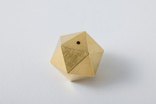 poly incense holder <brass>