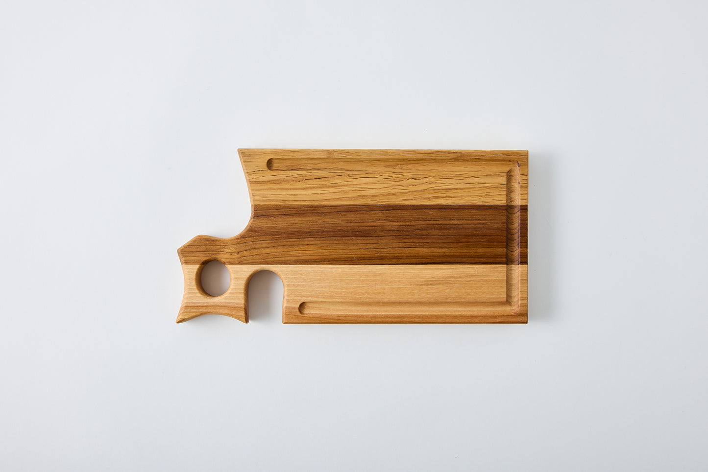 "玲" Rei THREE STRIPES [Hokkaido Birch, Teak, Hokkaido Oak]