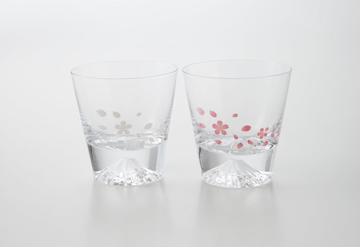 Sakura Dancing Mt. Fuji Rock Glass