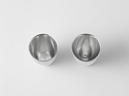 gekka Tin Sake Cup (For Warmed Sake) 60ml