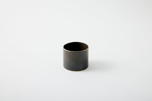 Utage Small Bowl, Cylindrical, Black