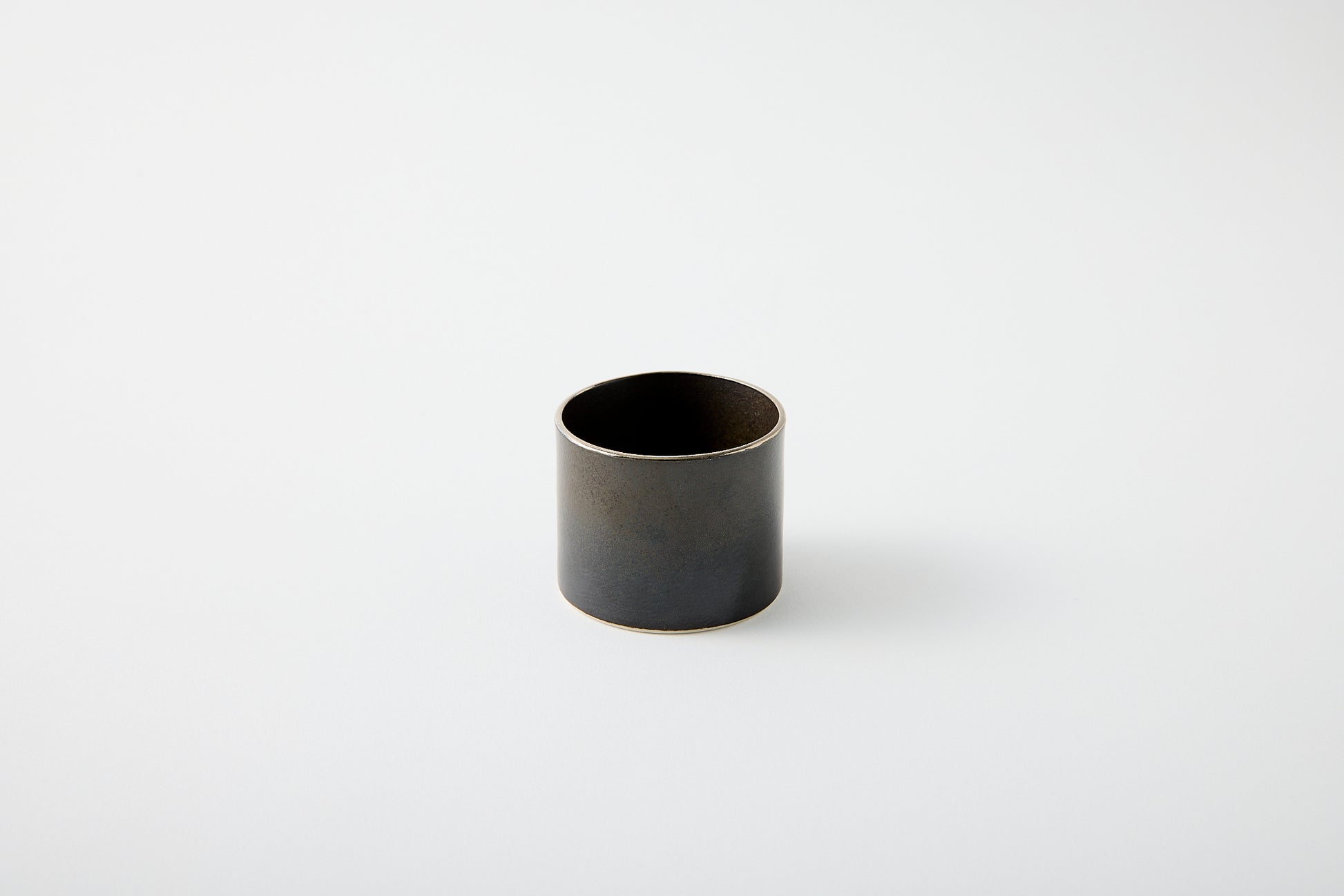 Utage Small Bowl, Cylindrical, Black