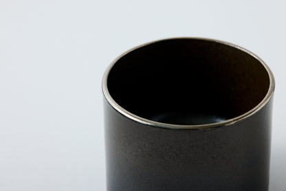Utage Small Bowl, Cylindrical, Black
